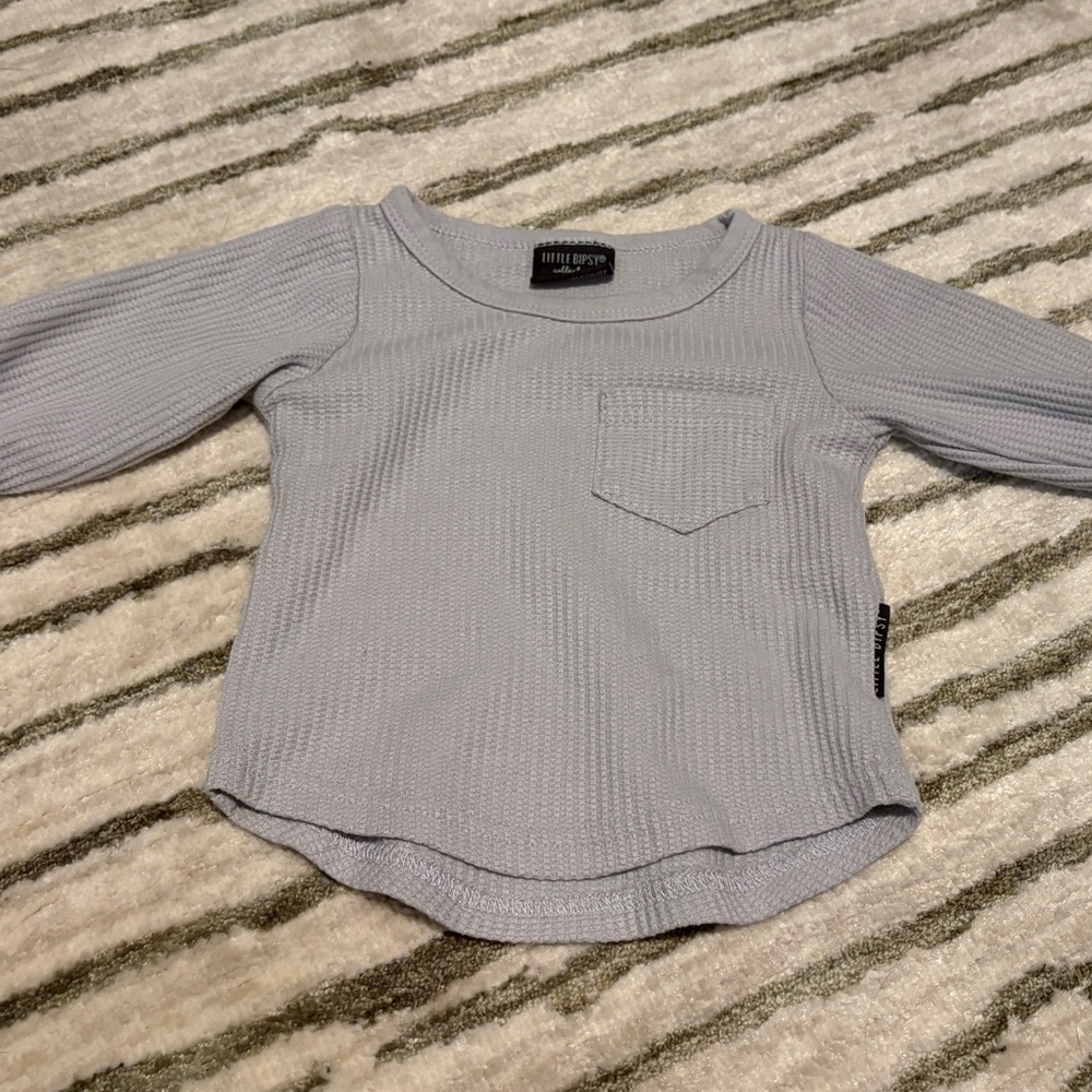 Little Bipsy Light Gray Long Sleeve Tee